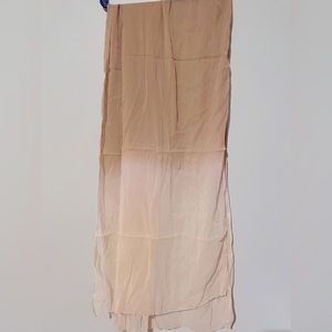 Tan and Beige scarf